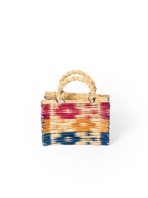 Portuguese small straw basket