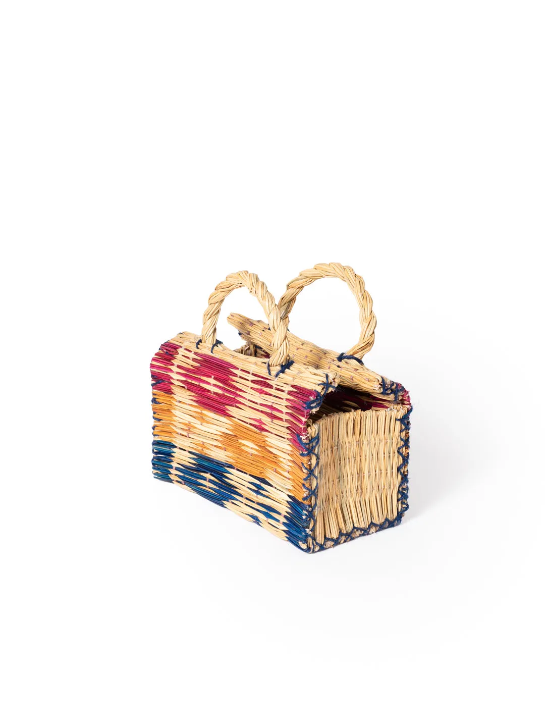 Portuguese small straw basket