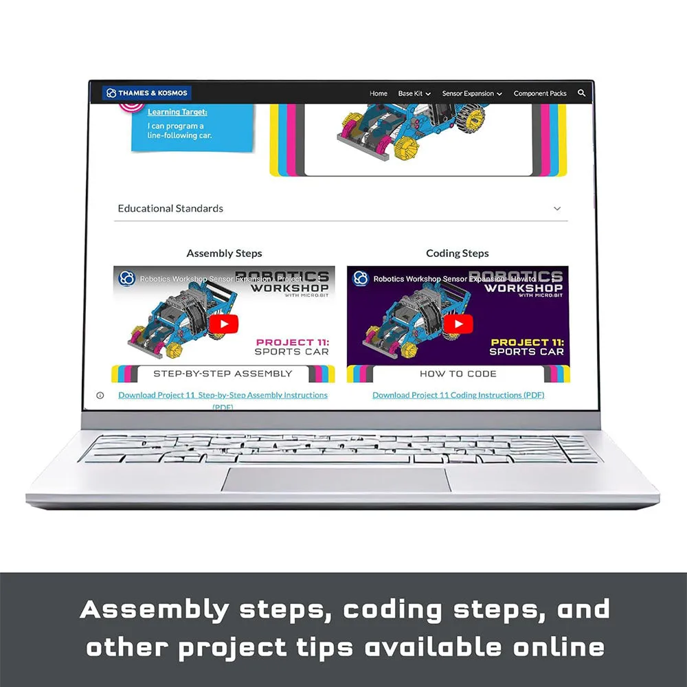 Sensor Expansion Pack for Robotics Workshop with Micro:Bit