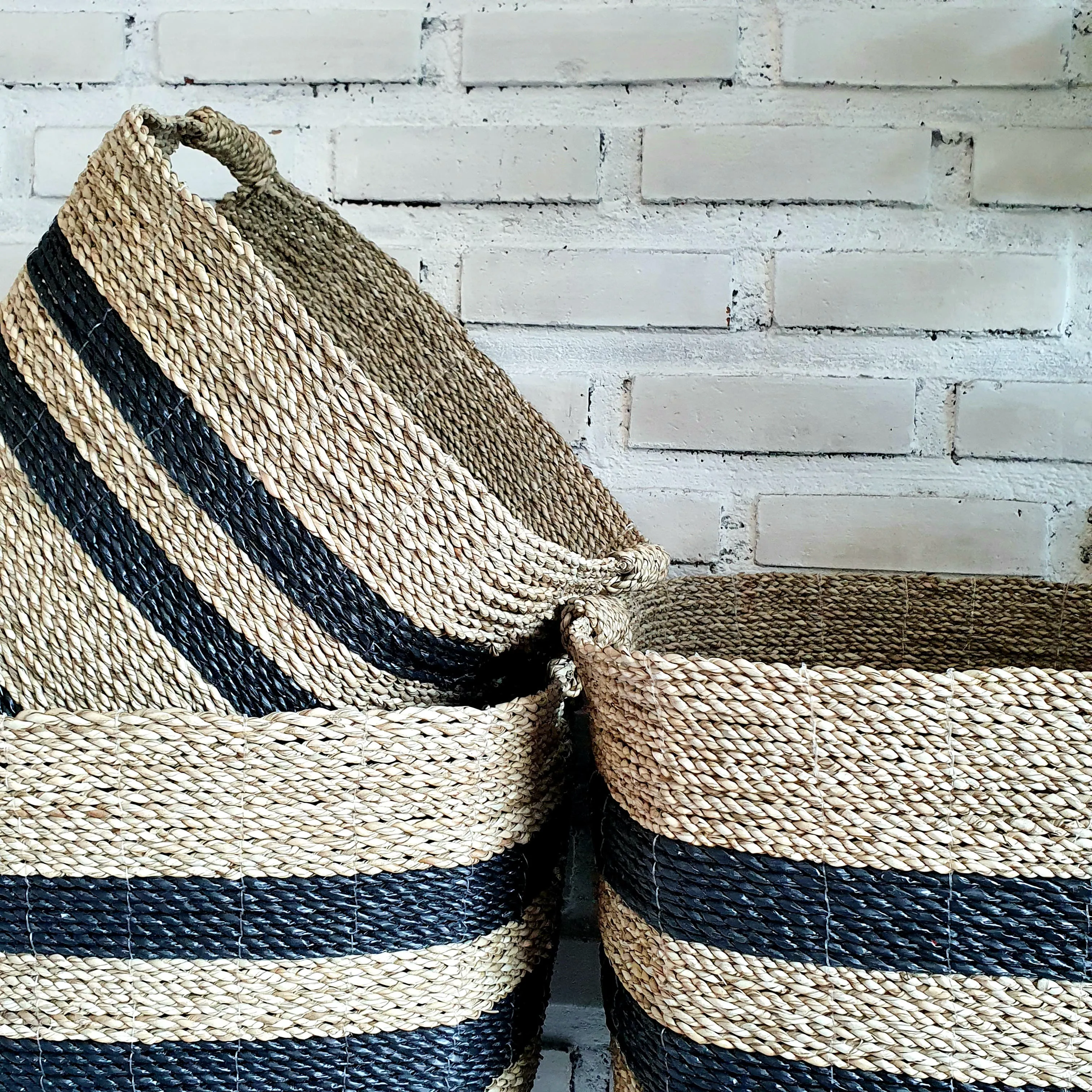 Set 3 Shana Square Grass Basket