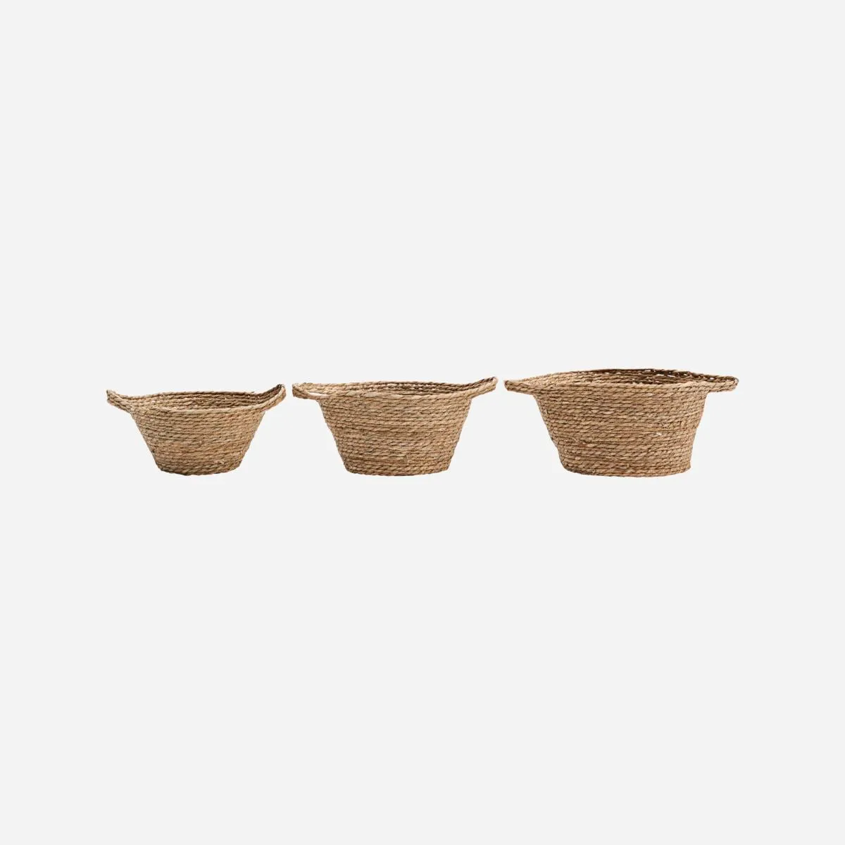 Set of Three Natural Baskets - Jat - House Doctor