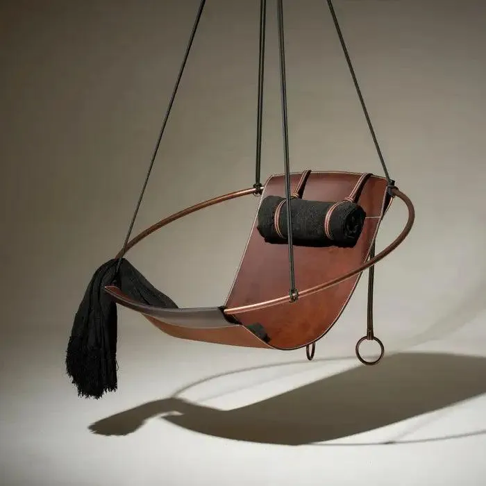 SLING Chair in Bronze Leather