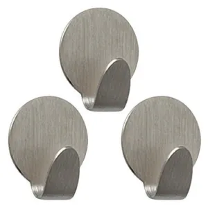 Strong Magnetic Hooks - Brushed Nickel