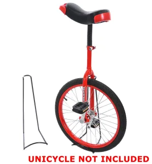 UNICYCLE FREE STANDING STAND IDEAL FOR HOME,GARAGE,SHED OR DISPLAY STAND