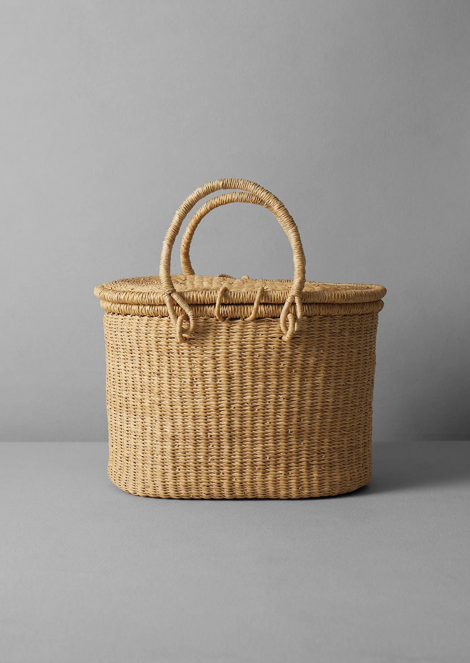 Veta Vera Grass Picnic Basket | Natural