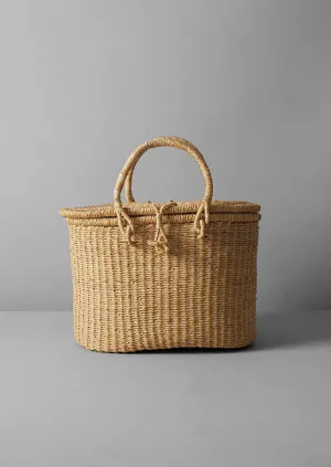 Veta Vera Grass Picnic Basket | Natural