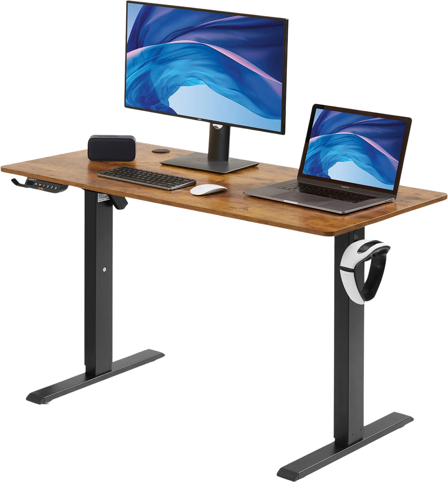 Vevor Electric Standing Desk 55.1" x 27.6" 180 Lbs. Capacity 28.3" to 45.1" Height Adjustable New