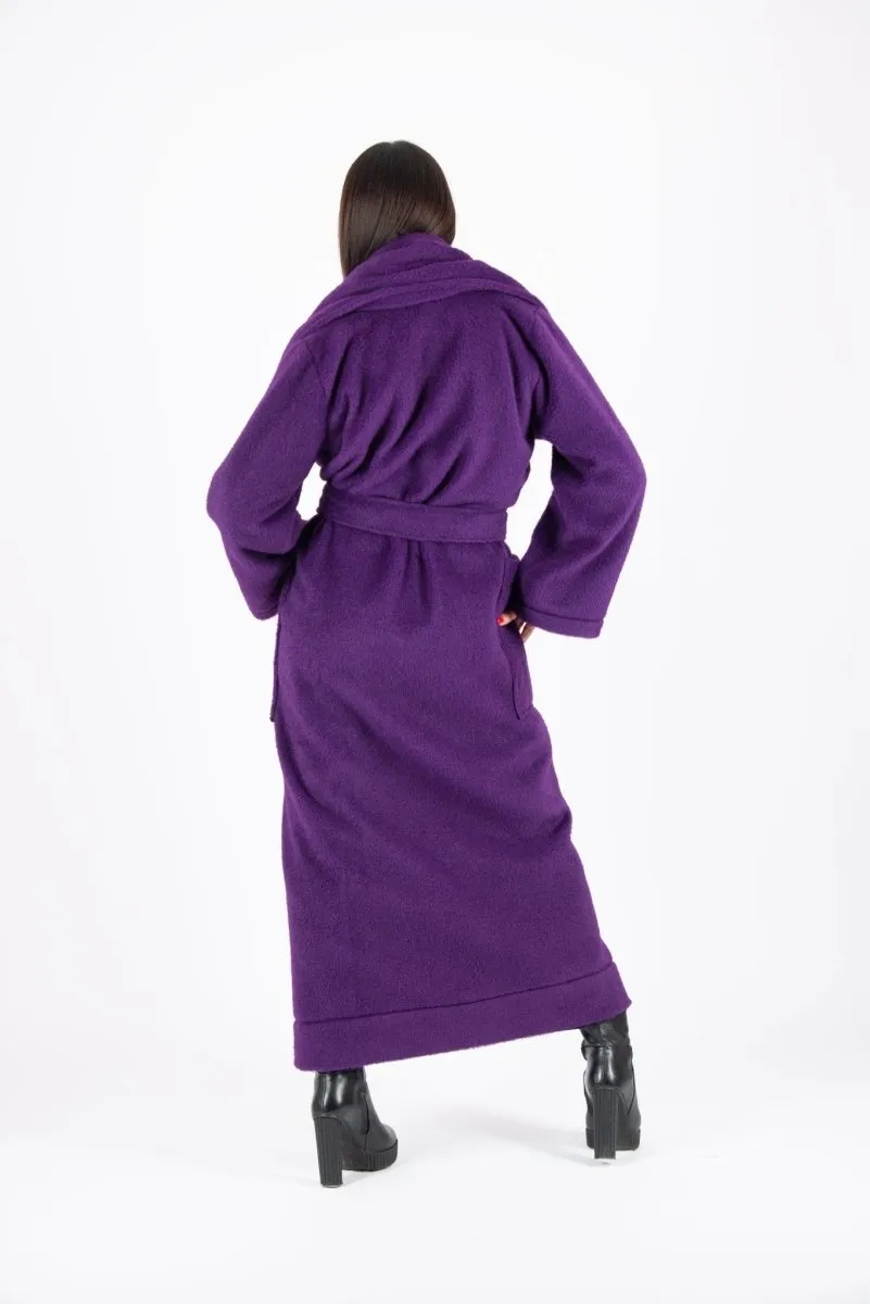 Winter Fur Purple Coat ERIN ON SALE